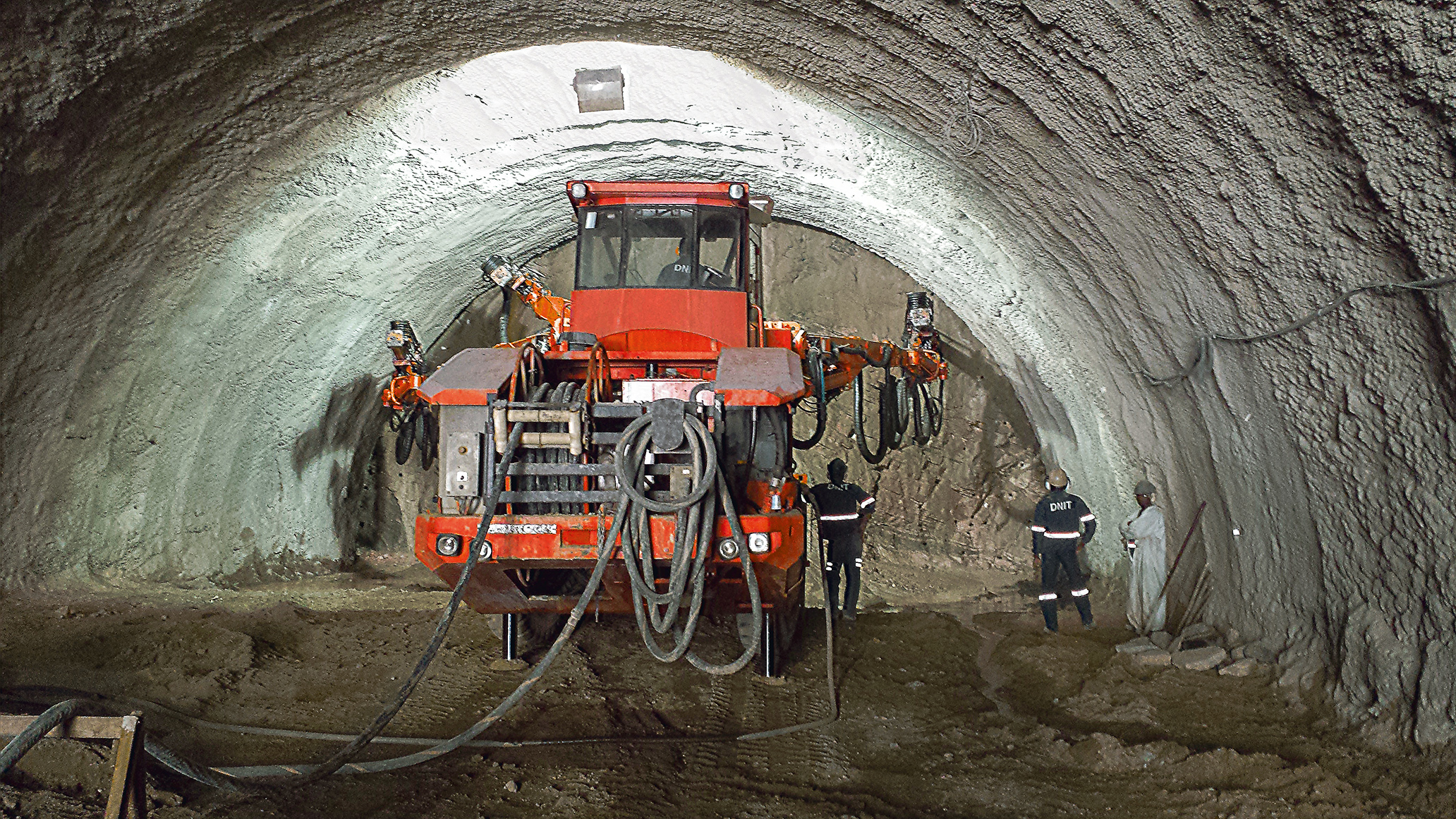 New Tunnels in Brazil: More Safety with DSI Rock Bolts New Tunnels in Brazil: More Safety with DSI Rock Bolts